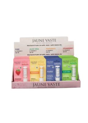 Jaune Vaste Lip Balm 24’lü Karma Stand