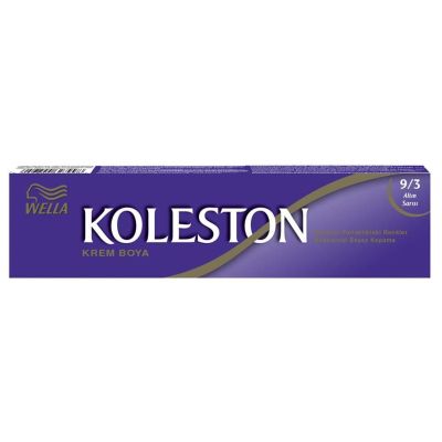 Koleston Krem Tüp Saç Boyası - 9.3 Altın Sarısı