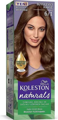 Koleston Naturals Saç Boyası 6/1 Büyüleyici Kahve