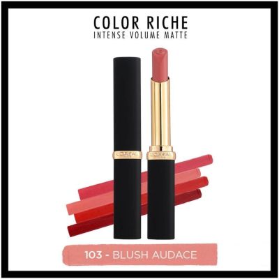 L'Oreal Paris Color Riche Intense Volume Matte Ruj - 103 Blush Audace