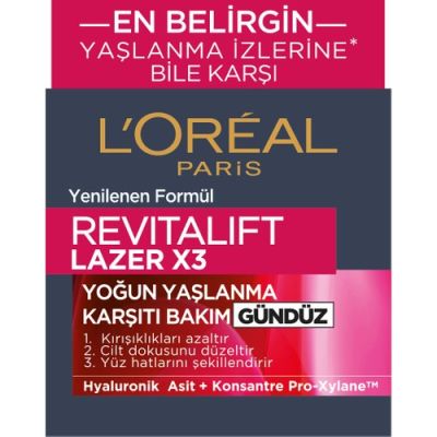  L'Oreal Paris Yaşlanma Karşıtı Krem - Dermo Expertise Revitalift Laser X3 50 ml 3600522365044