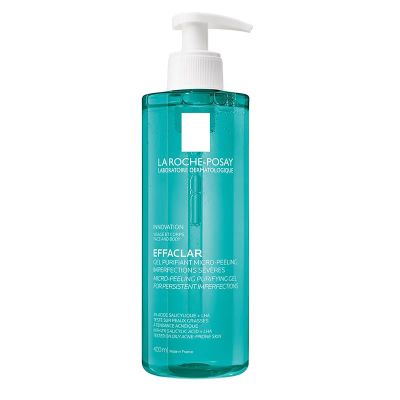 La Roche Posay Effaclar Mikro-Peeling Arındırıcı Jel 400 ml- Akneye Eğilim Gösteren Ciltler