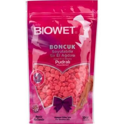 Lady Biowet Pudralı Boncuk Soyulabilir Sir Ağda 220 gr