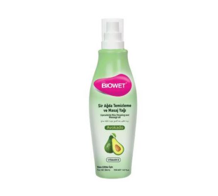 Lady Biowet Sir Ağda Temizleme ve Masaj Yağı 150 ml Avokado