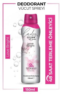 Lady Storm Kadın Deodorant Sprey Love Bright 150 ml