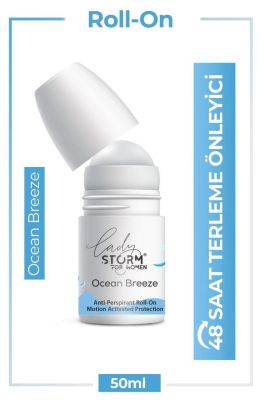 Lady Storm Kadın Roll On Terleme Karşıtı Ocean Breeze 50 ml