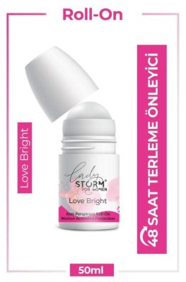 Lady Storm Kadın Roll On Terleme Karşıtı Love Bright 50 ml