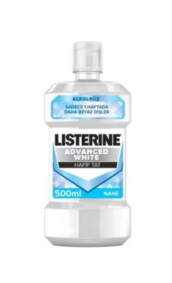 Listerine Advanced White Hafif Tat 500 ml