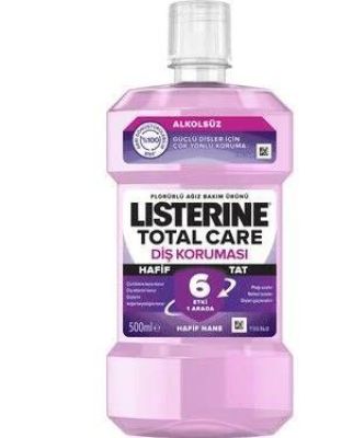 Listerine Total Care Hafif Tat 500 Ml.