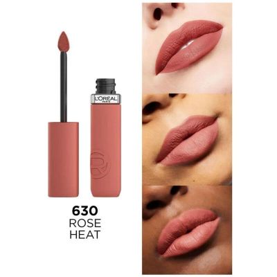 LOreal Paris Infaillible Matte Resistance Likit Mat Ruj - 630 Rose Heat