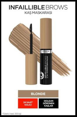  Loreal Paris Infaillible Brows Kaş Maskarası 07 Blonde