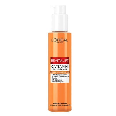 Loreal Paris Revitalift Clinical [C vitamini + Salisilik Asit], Aydınlatıcı ve Gözenek Karşıtı Köpük Temizleyici