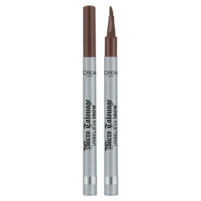 L'Oreal Paris L'oréal Paris Unbelieva Brow Micro Tatouage Kaş Kalemi - 108 Dark Brunette