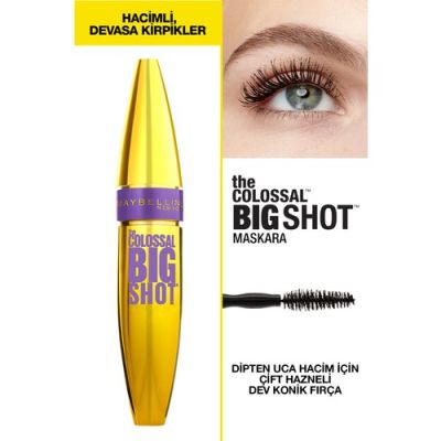  Maybelline New York Maybelline Colossal Big Shot Black Mascara