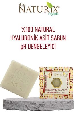 Naturix Natural Hyaluronik Asit Sabunu Ph Dengeleyici Kırışıklık Karşıtı Arındırıcı Hyaluronic Acid Soap