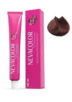 Neva Color Premium Tüp Saç Boyası Çikolata Karamel 50 ml 6.35