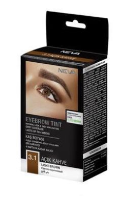 NevaEyebrow Tınt Kaş Boyası 15ml 3.1 Açık Kahve