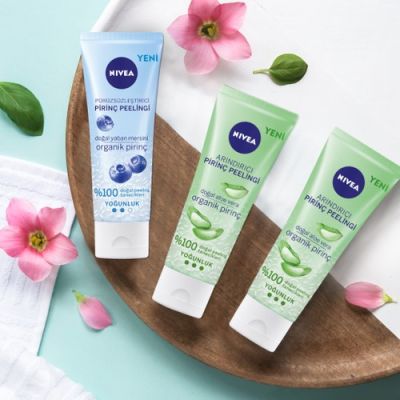  Nivea Arındırıcı Organik Pirinç Peeling 75 ml