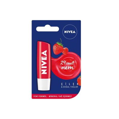  Nivea Çilek Aromalı Lip Stick