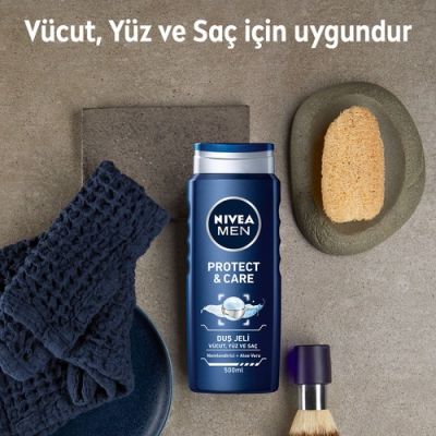  Nivea Erkekler Için Saç Ve Vücut Şampuanı 500 ml