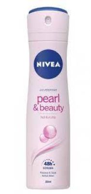 Nivea Kadın Sprey Deodorant Pearl & Beauty 150ml,48 Saat Anti-perspirant Koruma