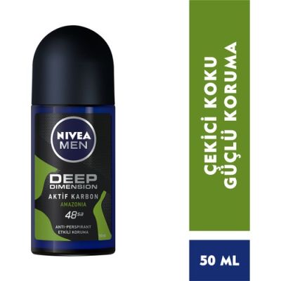 Nivea Men Deep Dimension Amazonia Roll-on Deodorant 50 ml 67614