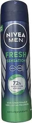 Nivea Men Fresh Sensation Sprey Deodorant 150 Ml