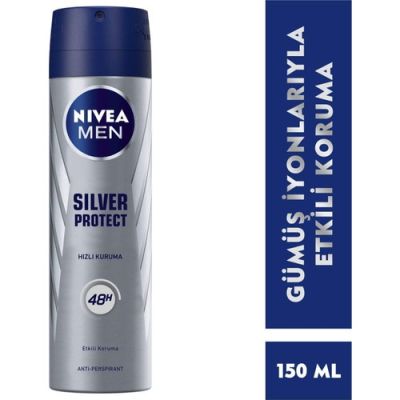 Nivea Nıvea Deo Sprey 150ml Silver Protect Erkek Deodorant