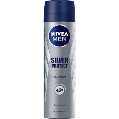  Nivea Nıvea Deo Sprey 150ml Silver Protect Erkek Deodorant