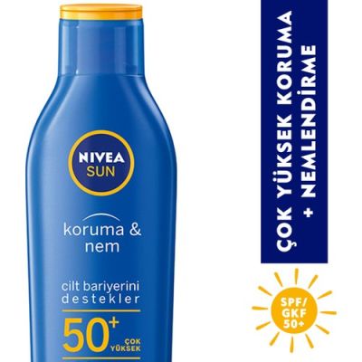  Nivea Sun Koruma&nemlendirici Güneş Losyonu Gkf 50