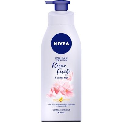 Nivea Vücut Losyonu Kiraz Çiçeği Ve Jojoba Yağı 400ml