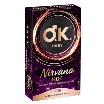  Okey Nirvana Hot Prezervatif 10'lu