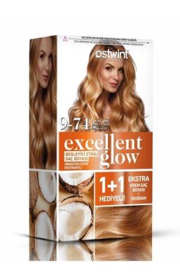 Ostwint Excellent Glow 1+1 Saç Boyası Seti No.9.74 Bal Köpüğü