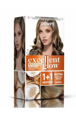 Ostwint Excellent Glow 1+1 Saç Boyası Seti No.8 Açık Kumral