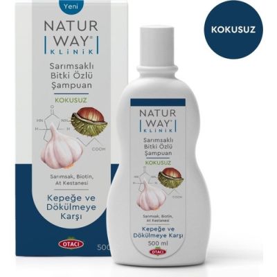 Otacı Naturway Sarımsaklı Kepeğe Ve Dökülmeye Karşı Şampuan 500 ml - 1 Adet 8699512011745