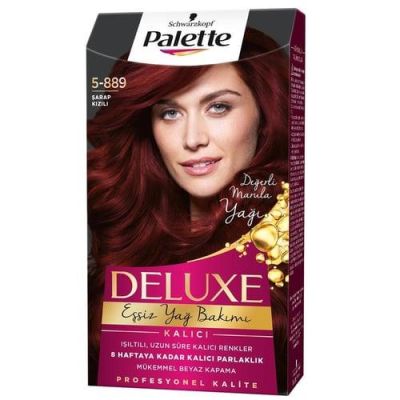 Palette Deluxe Saç Boyası Şarap Kızıl No:5-889