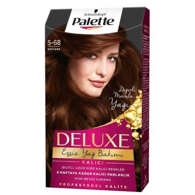 Palette Deluxe Saç Boyası 5-68 Kestane