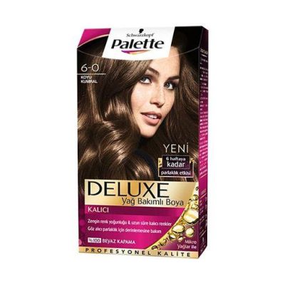 Palette Deluxe Saç Boyası 6-0 Koyu Kumral