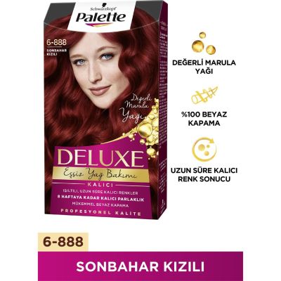 Palette Deluxe Saç Boyası 6-888 Yakut Kızılı