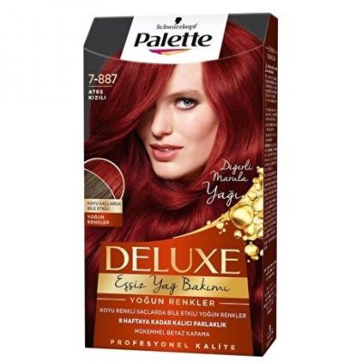 Palette Deluxe Saç Boyası 7-887 Ateş Kızılı