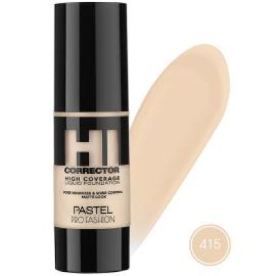 Pastel High Coverage Liquid Foundation - Likit Fondöten 415