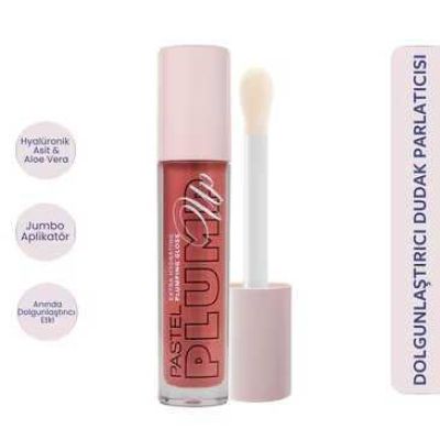 Pastel Plump Up Extra Hydrating Plumping Gloss - Dolgunlaştıran Dudak Parlatıcısı 210 Peach Coral