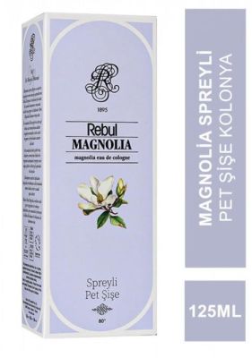 Rebul Magnolia Spreyli Pet Şişe Kolonya 125 ml