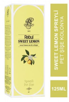 Rebul Sweet Lemon Spreyli Pet Şişe Kolonya 125 ml