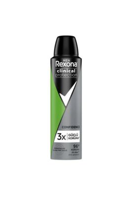 Rexona Men Clinical Protection Erkek Sprey Deodorant Confidence 96 Saat Koruma 150 ml