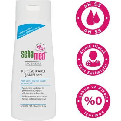  Sebamed Şampuan Kepek Önleyici 400 ml