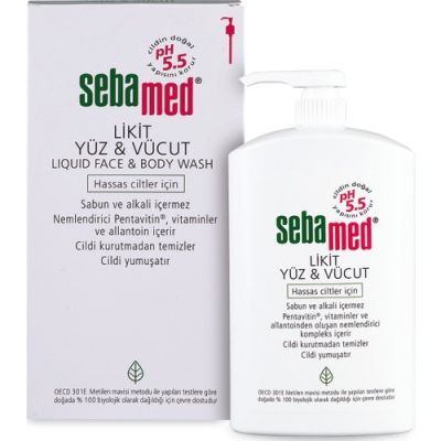  Sebamed Likit Yüz & Vücut Temizleme Jeli 1000 ml