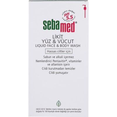  Sebamed Likit Yüz & Vücut Temizleme Jeli 1000 ml