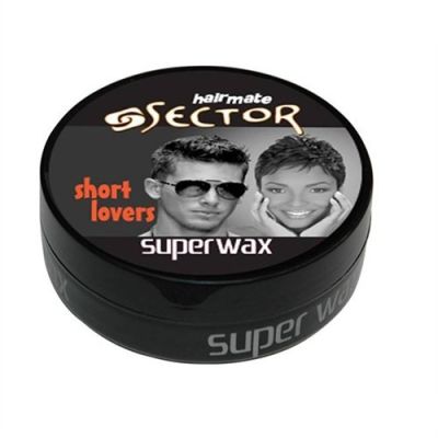 Sector Super Wax Wet Look 150ml (Siyah)