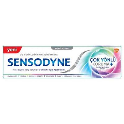 Sensodyne 75ml Çok Yönlü Koruma Gelişmiş Beyazlık